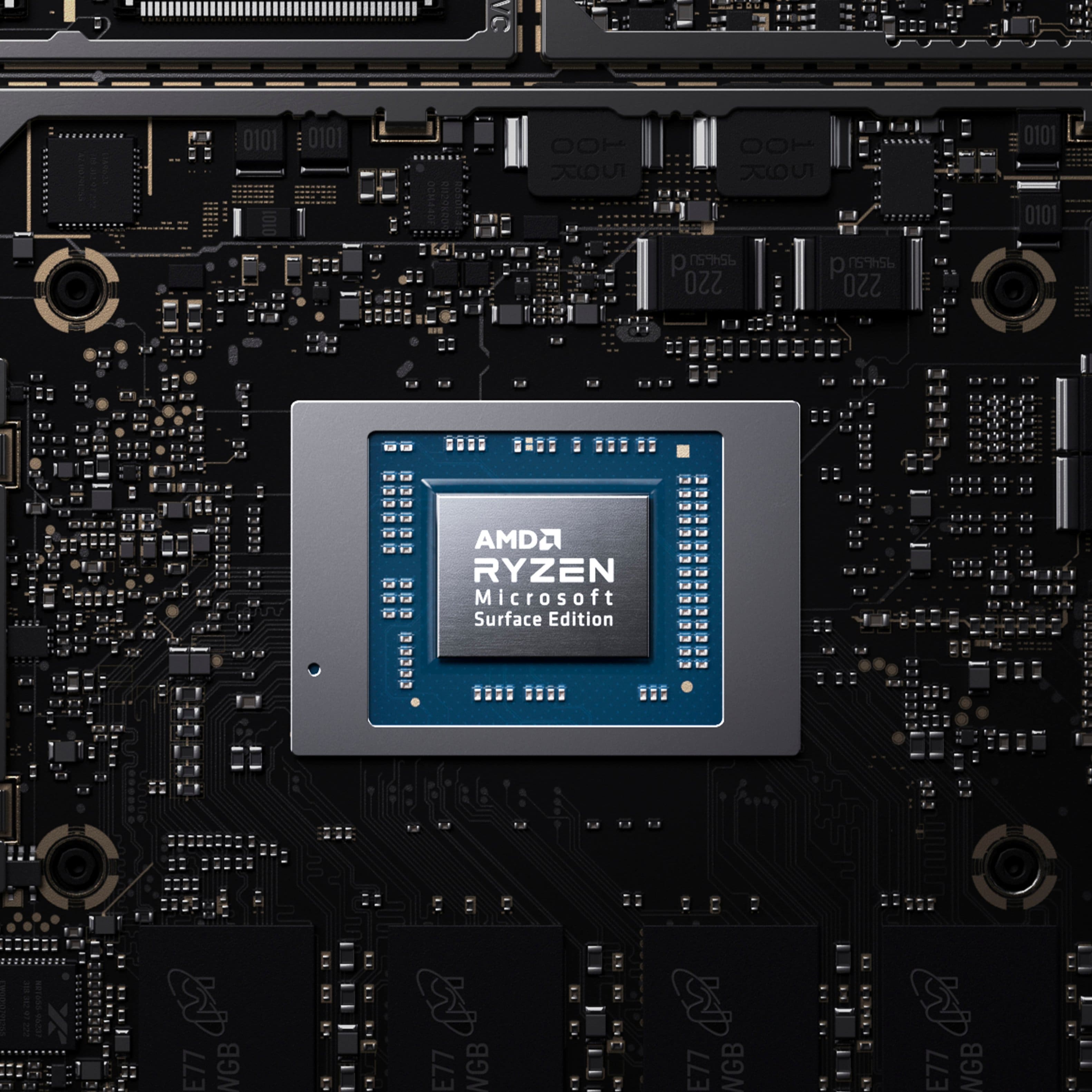 Alt View 16. Microsoft - GSRF Surface Laptop 4 - 13.5” Touch-Screen – AMD Ryzen 5 Surface Edition – 8GB Memory - 128GB SSD (Latest Model) - Platinum.