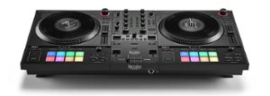 Hercules - DJControl Inpulse T7 2-deck Motorized DJ Controller - Black - Front_Zoom