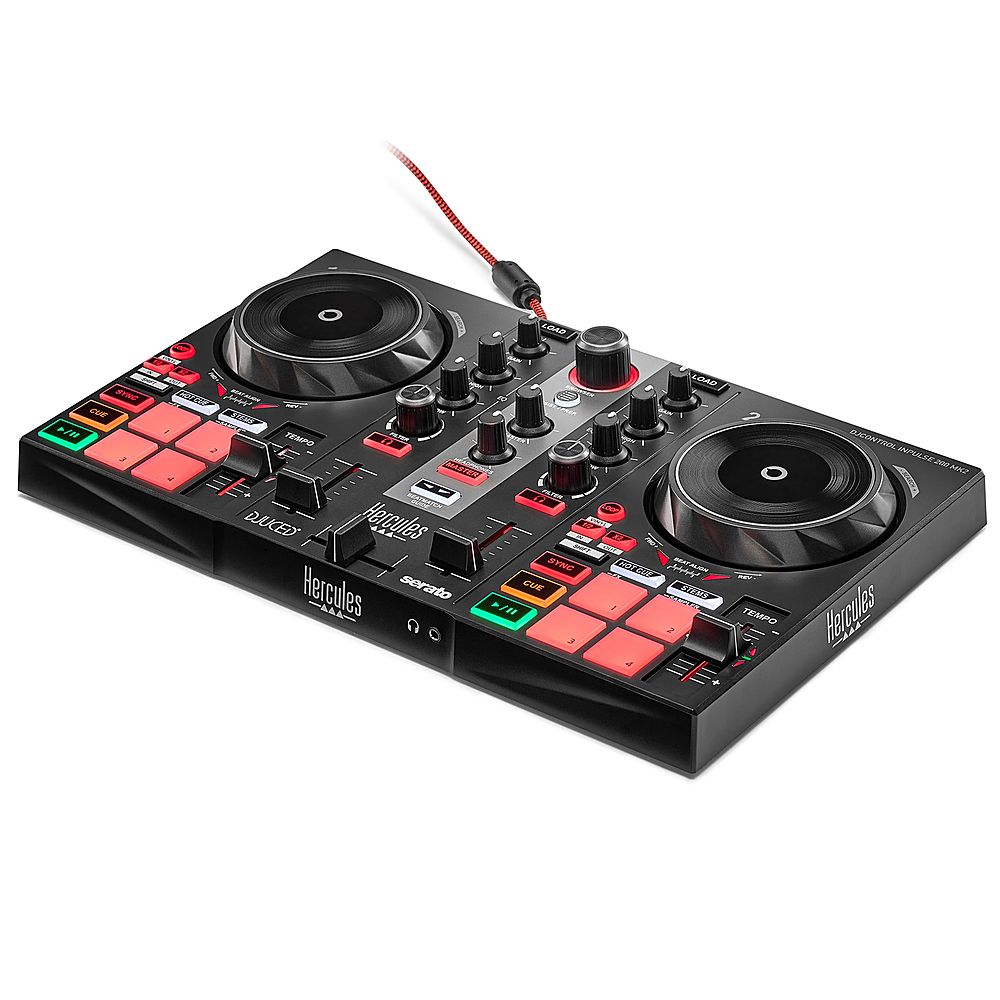 Hercules DJ Control Inpulse 200 AMS-DJC-INPULSE-200-MK2 - Black MK2 Best Buy Mixer DJ