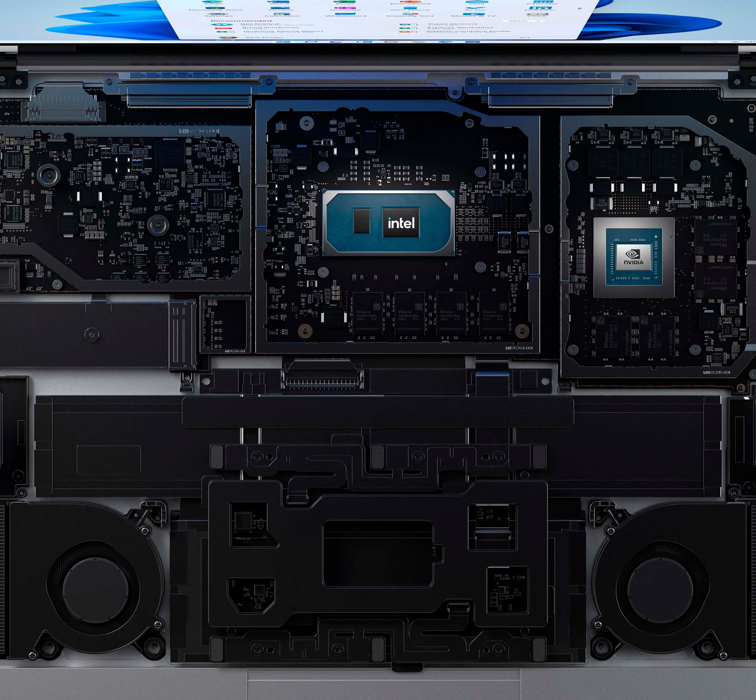 Alt View 18. Microsoft - GSRF Surface Laptop Studio – 14.4” Touch Screen – Intel Core i7 -16GB Memory – NVIDIA GeForce RTX 3050 Ti - 512GB SSD - Platinum.