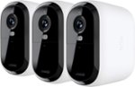 Arlo - Essential XL 3-Camera Outdoor Wireless HD Security Camera (2nd Generation) with 4x Longer Battery Life - White