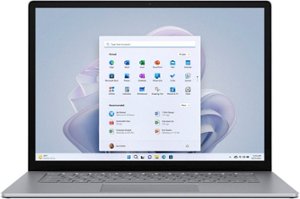 Microsoft - GSRF Surface Laptop 5 – 15” Touch Screen – Intel Evo Platform Core i7 – 8GB Memory – 256GB SSD - Platinum - Front_Zoom