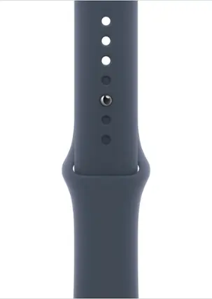 Angle. Apple - 45mm Sport Band - M/L - Storm Blue.