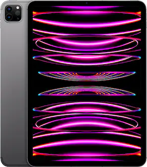 Apple - Geek Squad Certified Refurbished 11-Inch iPad Pro with Wi-Fi - 128GB - Space Gray