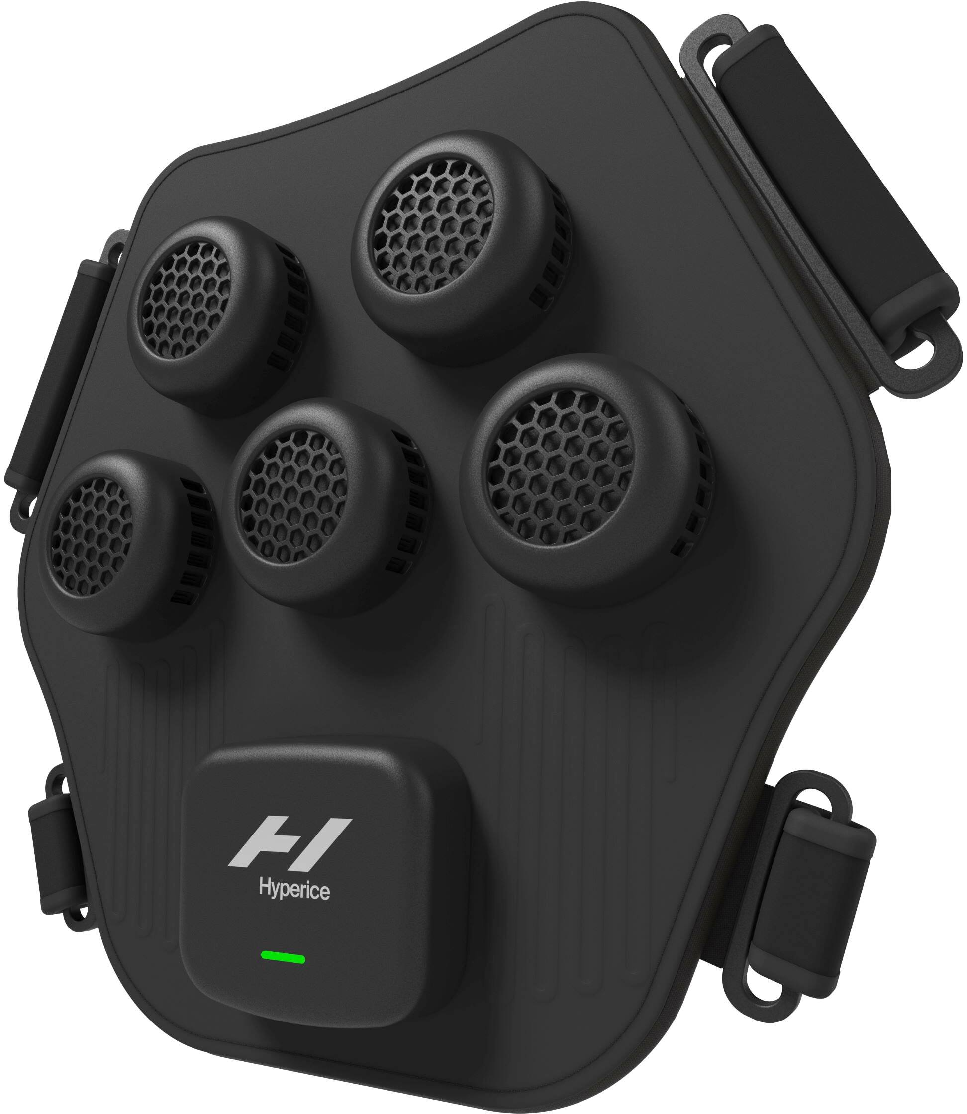 Angle. Hyperice - X Shoulder Contrast Therapy Device - Black.