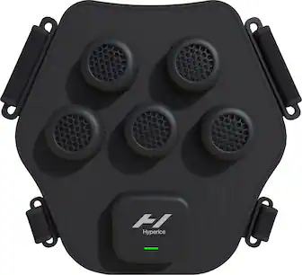 Front. Hyperice - X Shoulder Contrast Therapy Device - Black.