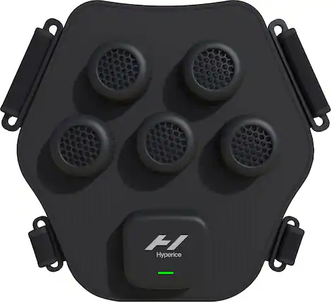 Front. Hyperice - X Shoulder Contrast Therapy Device - Black.