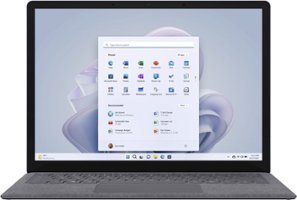 Microsoft - GSRF Surface Laptop 5 – 13.5” Touch Screen – Intel Evo Platform Core i5 – 8GB Memory – 256GB SSD - Platinum - Front_Zoom