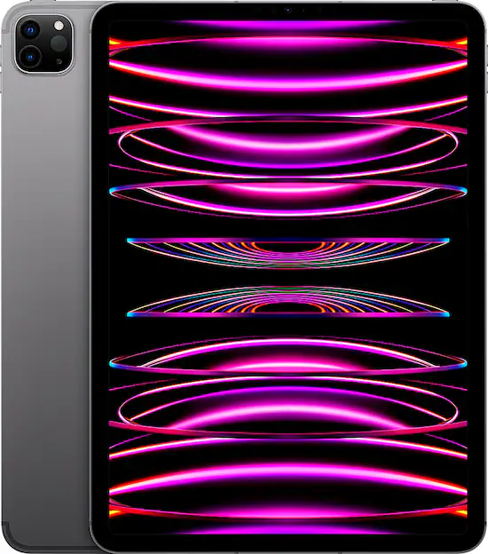 Apple Geek Squad Certified Refurbished 11 Inch iPad Pro with Wi Fi 256GB Space Gray GSRF MNXF3LL A Best Buy