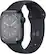 Front. Apple - Apple Geek Squad Certified Refurbished Watch Series 8 (GPS) 41mm Aluminum Case with Midnight Sport Band - M/L - Midnight.