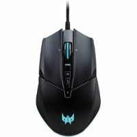 Predator - Cestus 335 PMW120 Wired Optical Gaming Mouse - Black - Front_Zoom