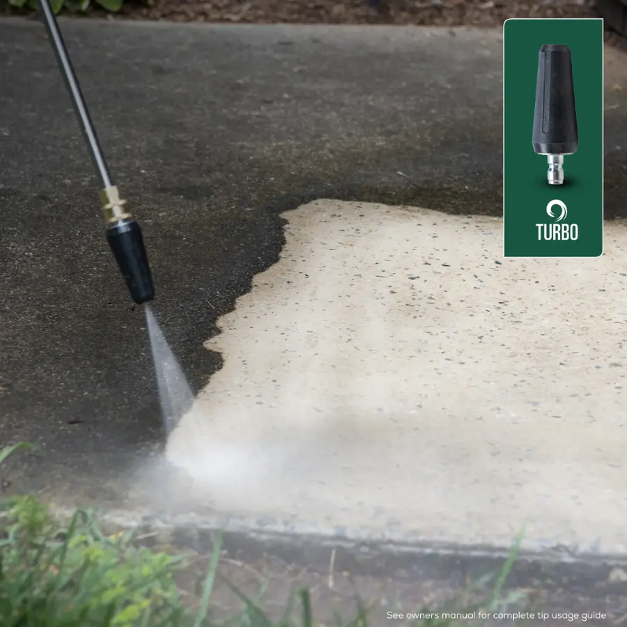 Alt View 15. Greenworks - Electric Pressure Washer up to 3000 PSI at 2.0 GPM Combo Kit with short gun, mitts, and 15" surface cleaner - Green.