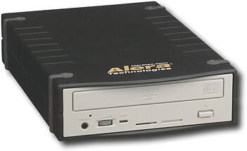Angle Standard. Alera - 8x External DVD±RW/CD-RW Drive.
