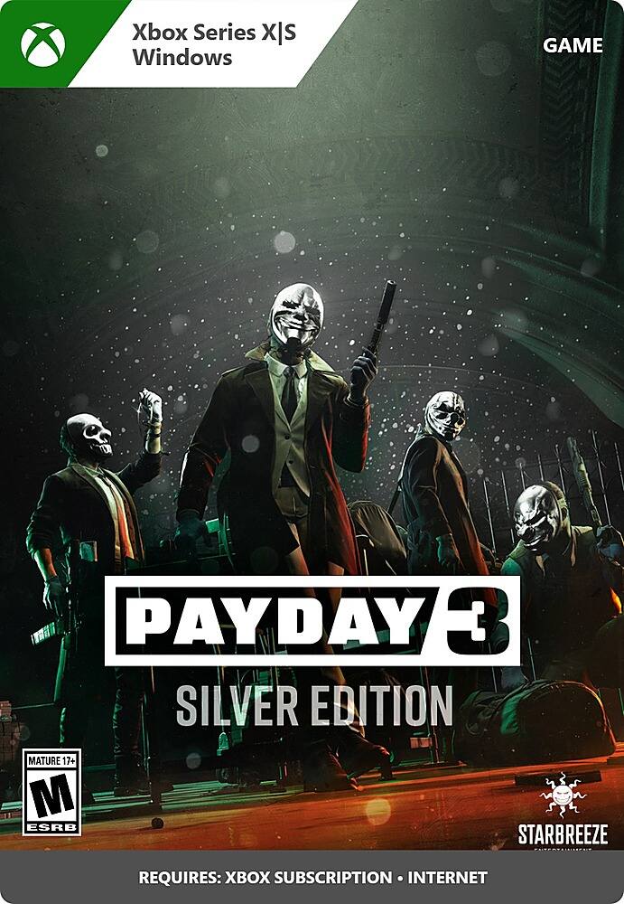 PAYDAY 3 Silver Edition Xbox Series X, Xbox Series S, Windows [Digital]  G3Q-02122 - Best Buy