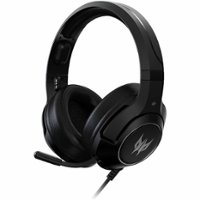Predator - Galea 350 PHW920 Wired Over-the-head Gaming Headset - Black - Front_Zoom