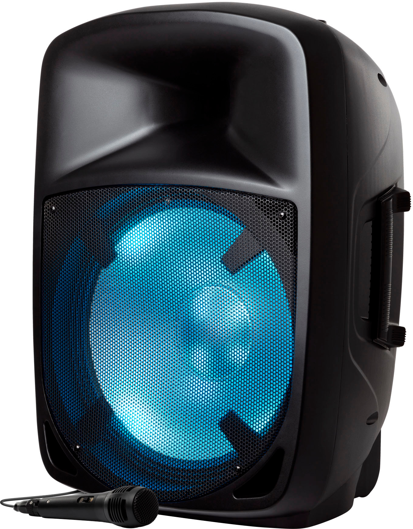 ION Audio - Pro Glow 1500 Complete High-Power Bluetooth Speaker System - Black