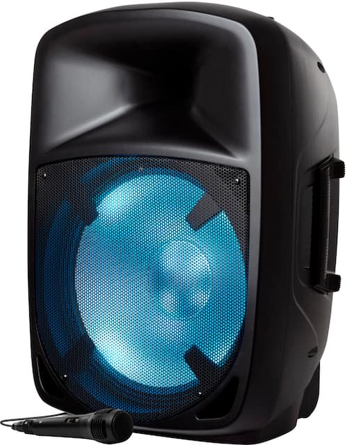 Front Zoom. ION Audio - Pro Glow 1500 Complete High-Power Bluetooth Speaker System - Black.