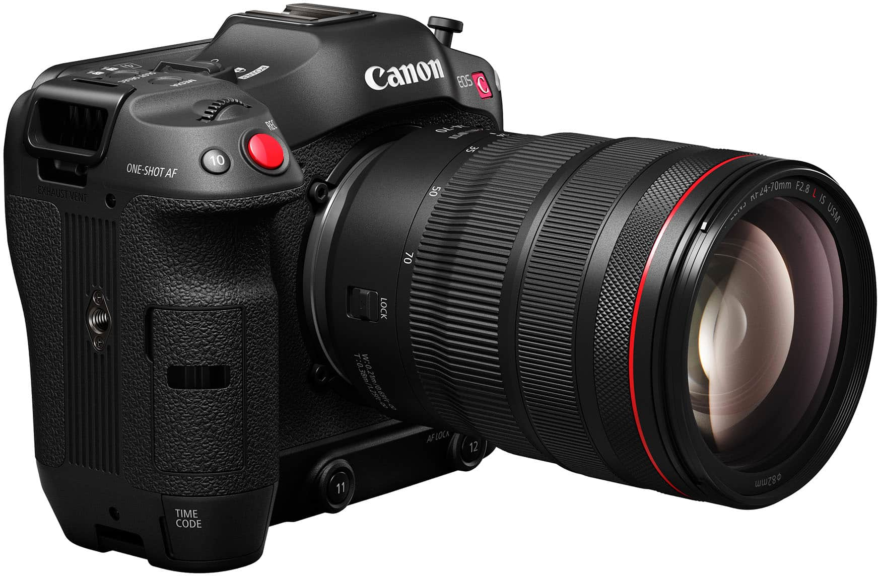 Canon EOS C70 4K Video Mirrorless Cinema Camera with RF 24-70 f/2.8 L ...