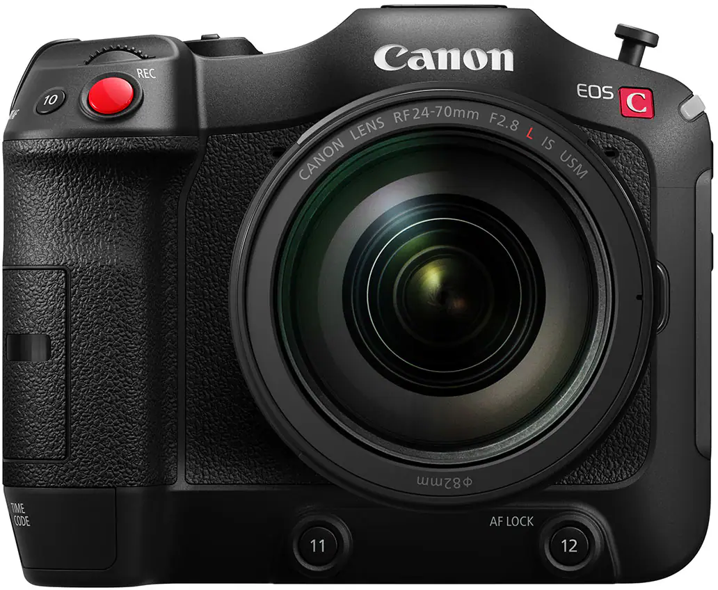 Canon - EOS C70 4K Video Mirrorless Cinema Camera with RF24-70 f/2.8 L IS USM Lens - Black