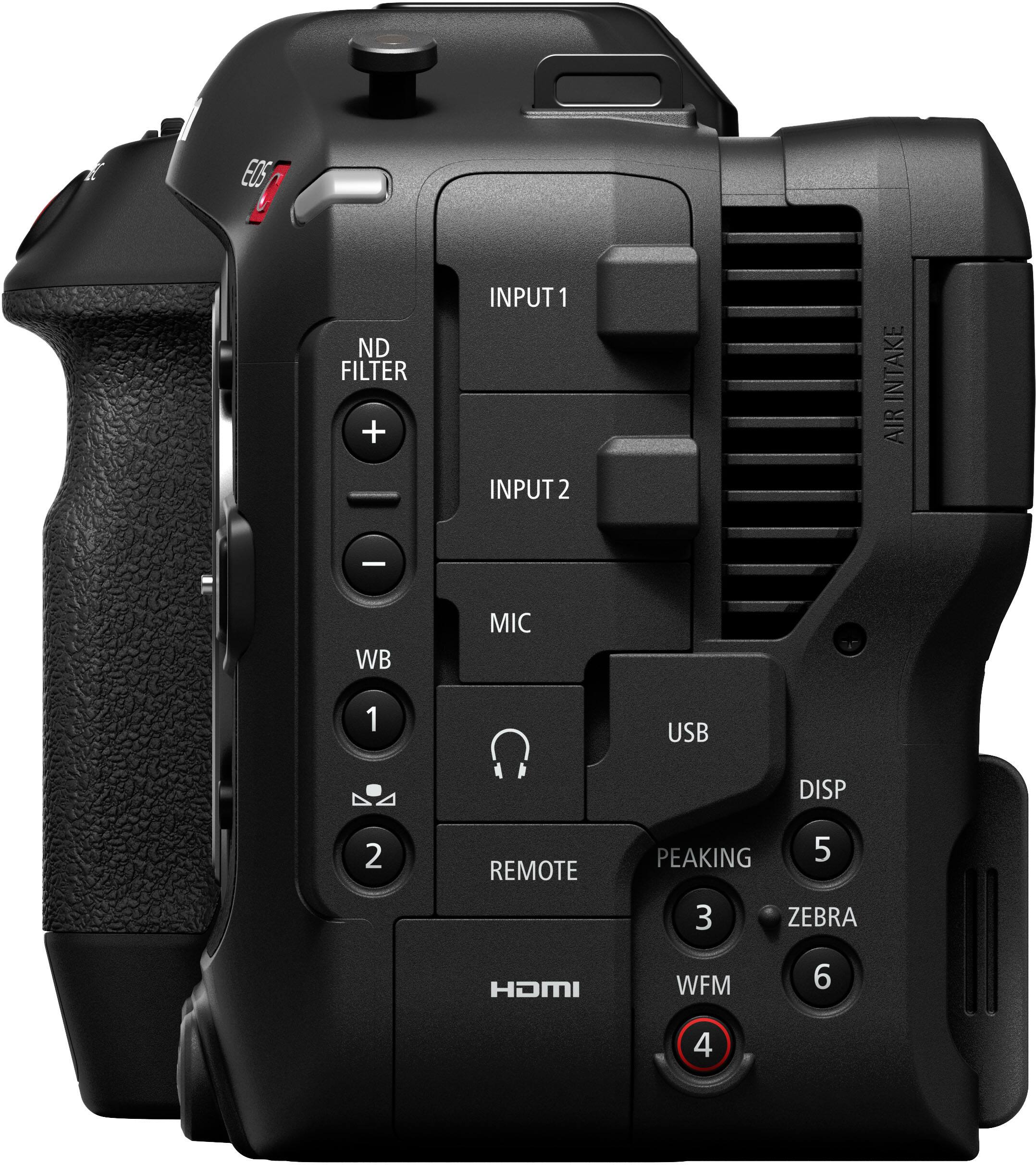 Alt View 17. Canon - EOS C70 4K Video Mirrorless Cinema Camera with RF 24-70 f/2.8 L IS USM Lens - Black.