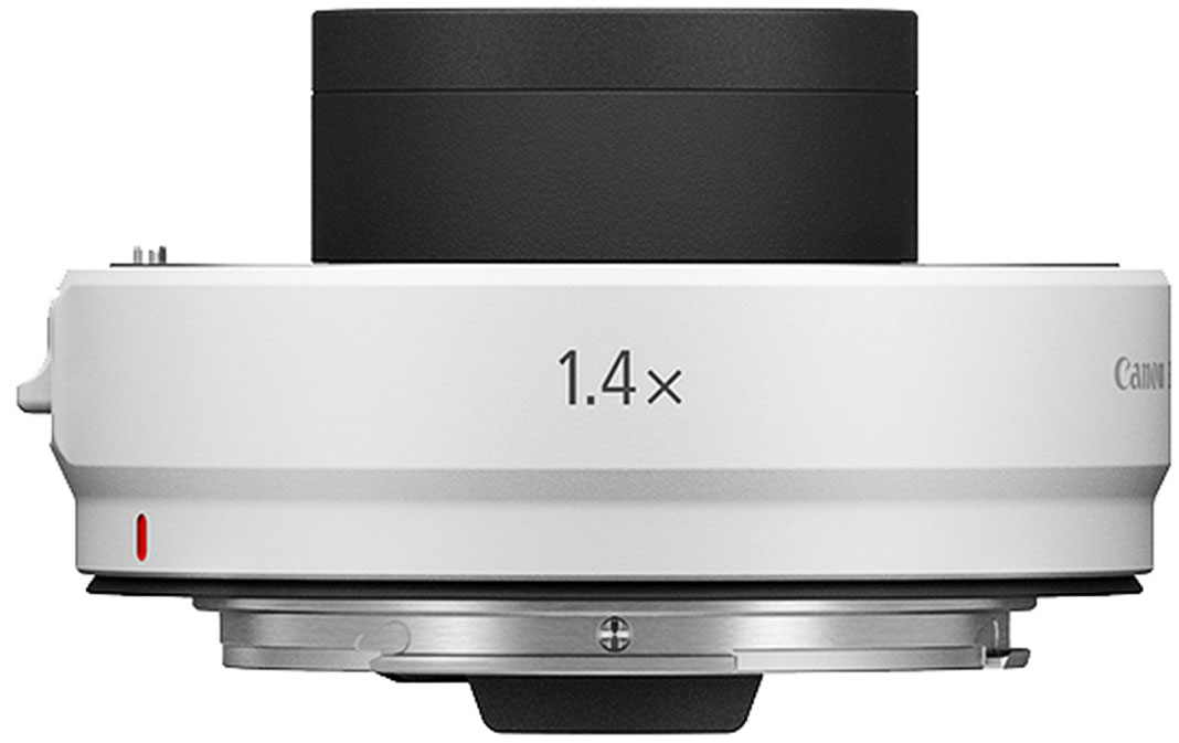Angle View: Canon - Extender RF1.4x for Select RF-Series Lenses - White