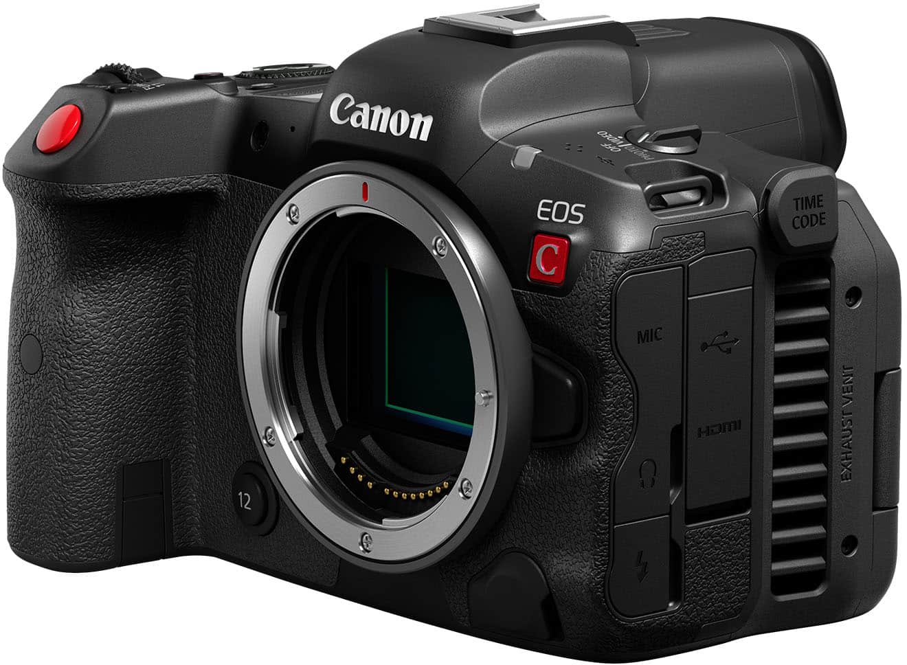 Alt View 13. Canon - EOS R5 C 8K Video Mirrorless Cinema Camera with RF 24-70 f/2.8 L IS USM Lens - Black.