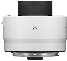 Angle. Canon - Extender RF2x for Select RF-Series Lenses - White.