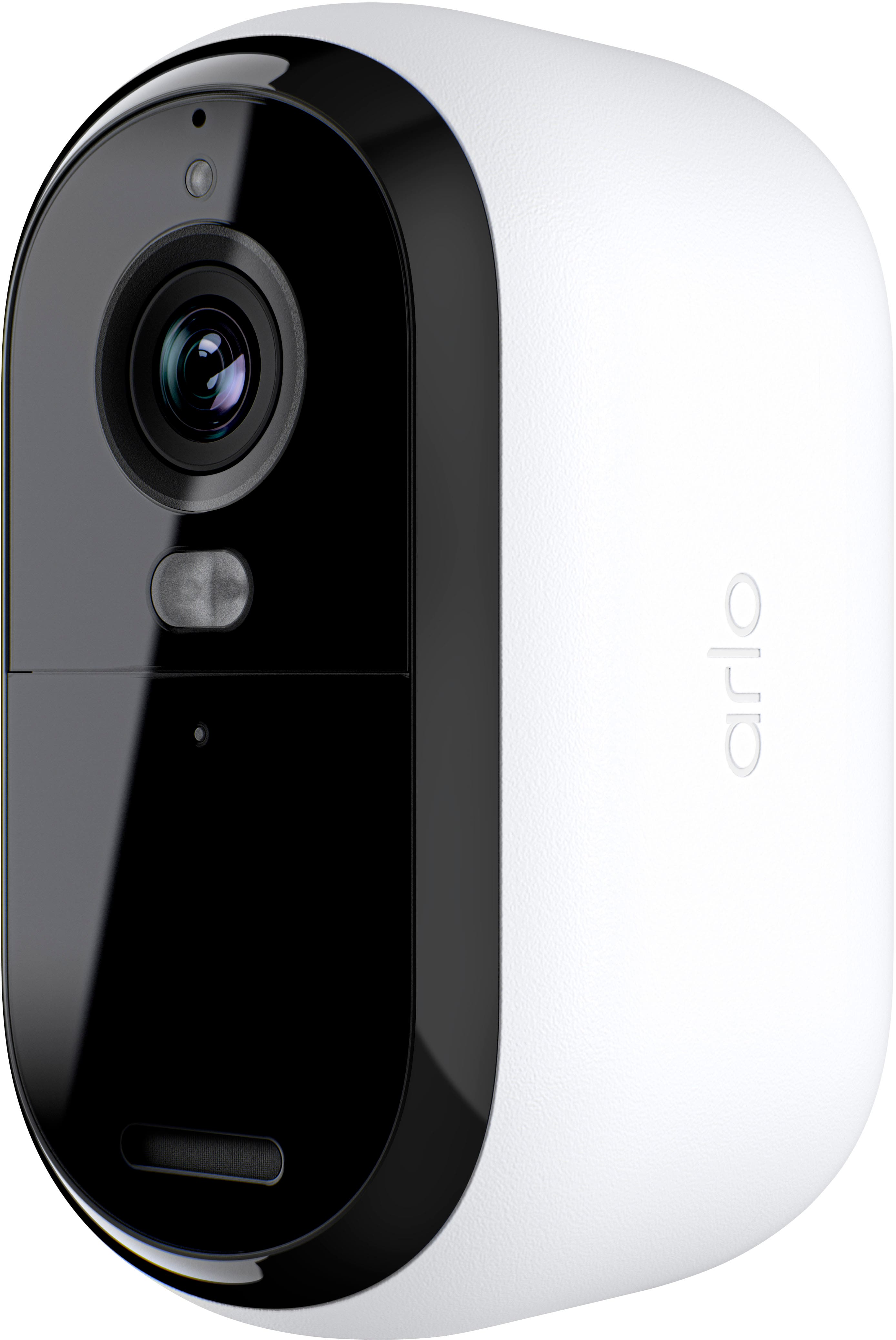 Front. Arlo - Essential 1-Camera Outdoor Wireless HD Security Camera (2nd Generation) with Color Night Vision - White.