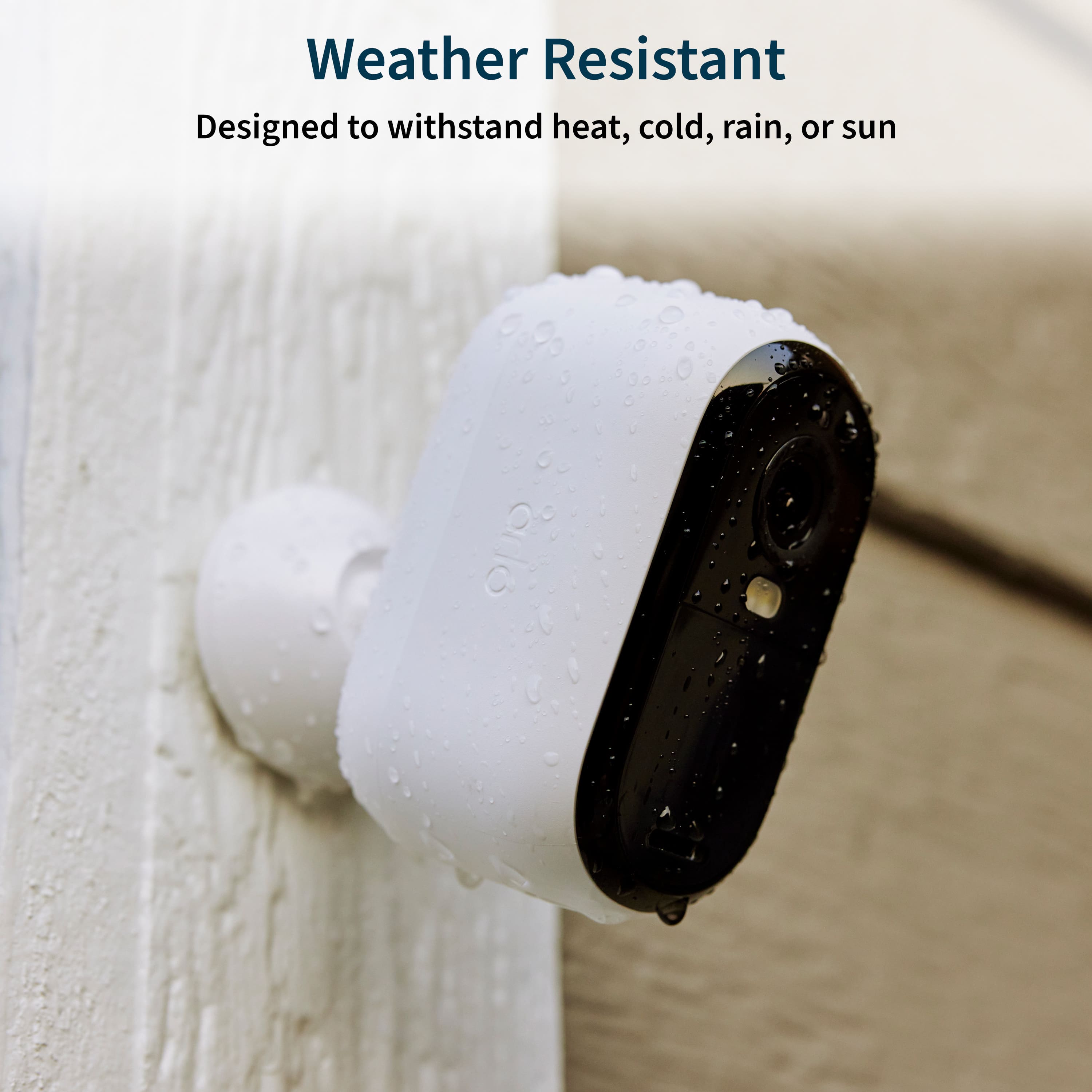 Weather Resistant: Designed to withstand heat, cold, rain, or sun.