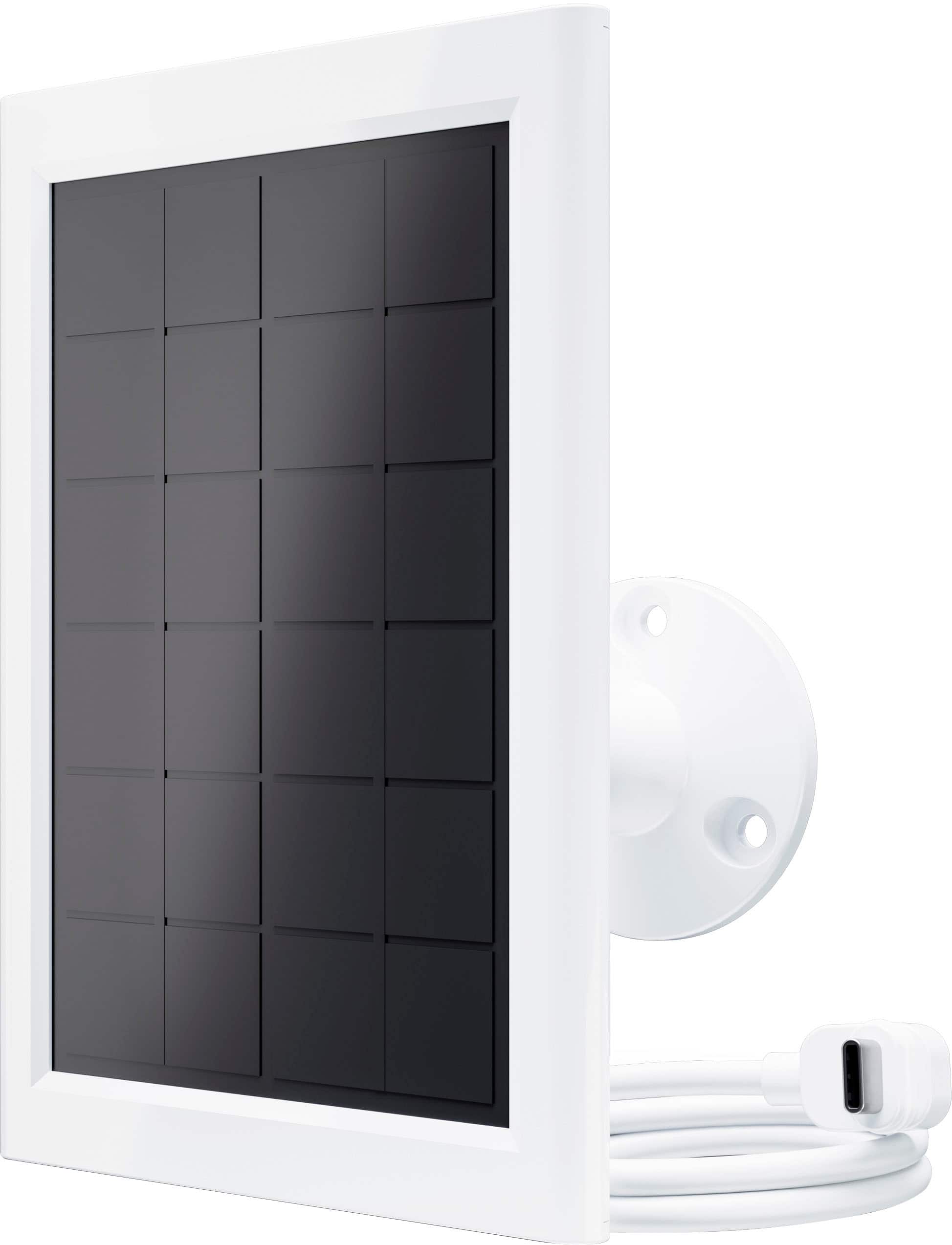 Front. Arlo - Mountable Solar Panel for Arlo Essential Outdoor Camera and Essential XL Outdoor Camera (2nd Generation) - White.