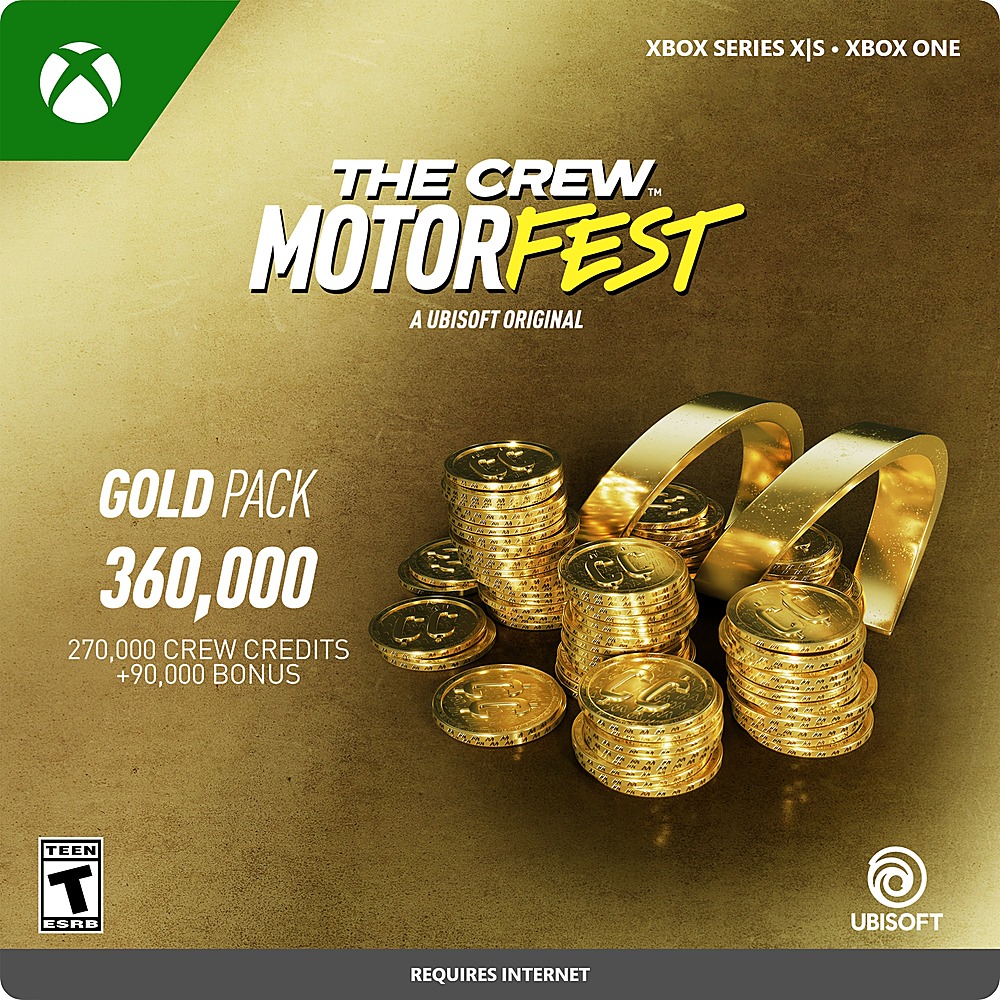 The Crew Motorfest VC Gold Pack [Digital] 7F6-00763 - Best Buy