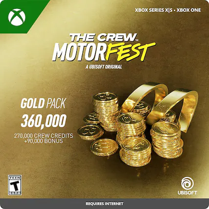 Front. Ubisoft - The Crew Motorfest VC Gold Pack.