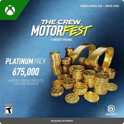 Front. Ubisoft - The Crew Motorfest VC Platinum Pack.