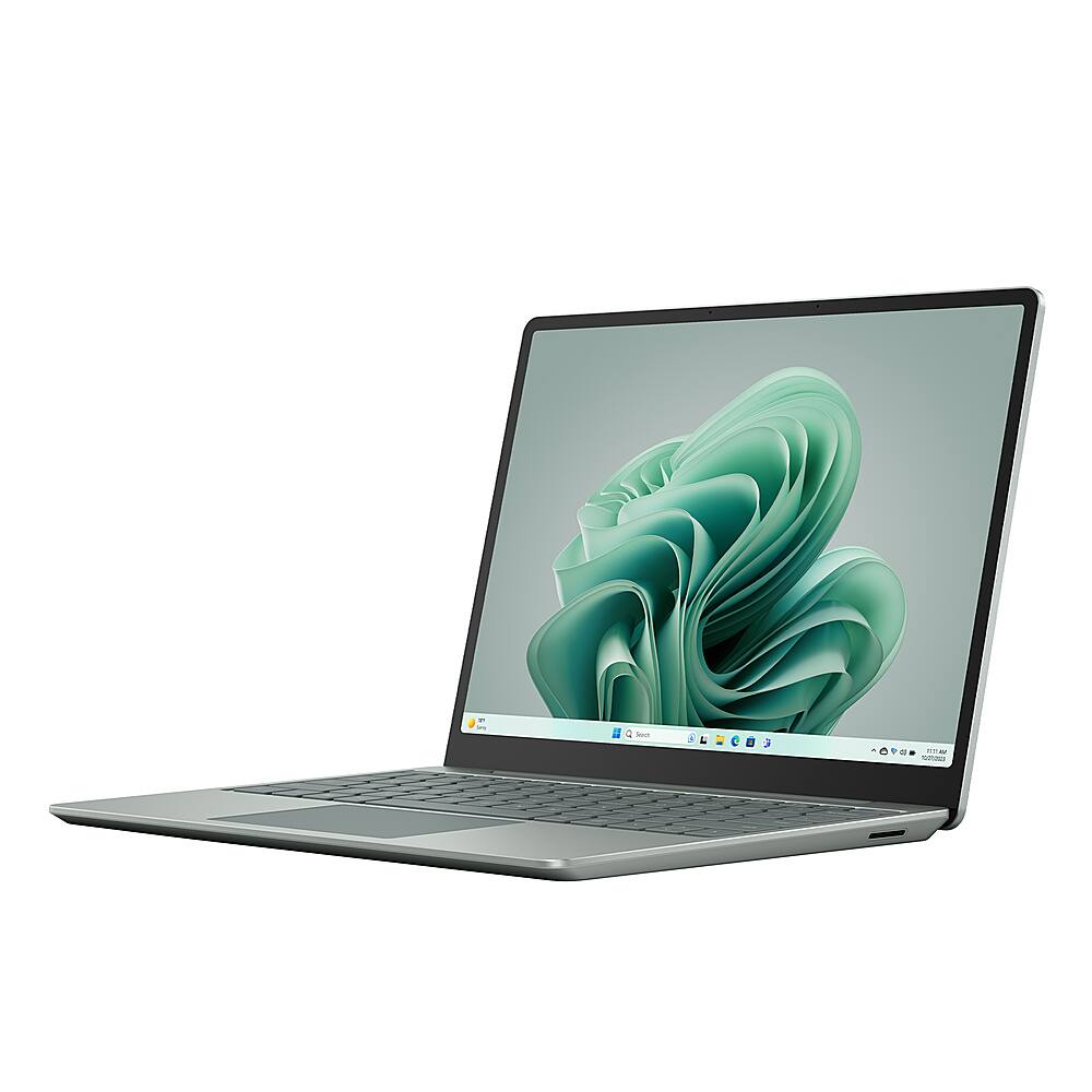 Alt View 15. Microsoft - Surface Laptop Go 3 - 12.4" Touch-Screen - Intel Core i5 with 16GB Memory - 256GB SSD (Latest Model) - Sage.