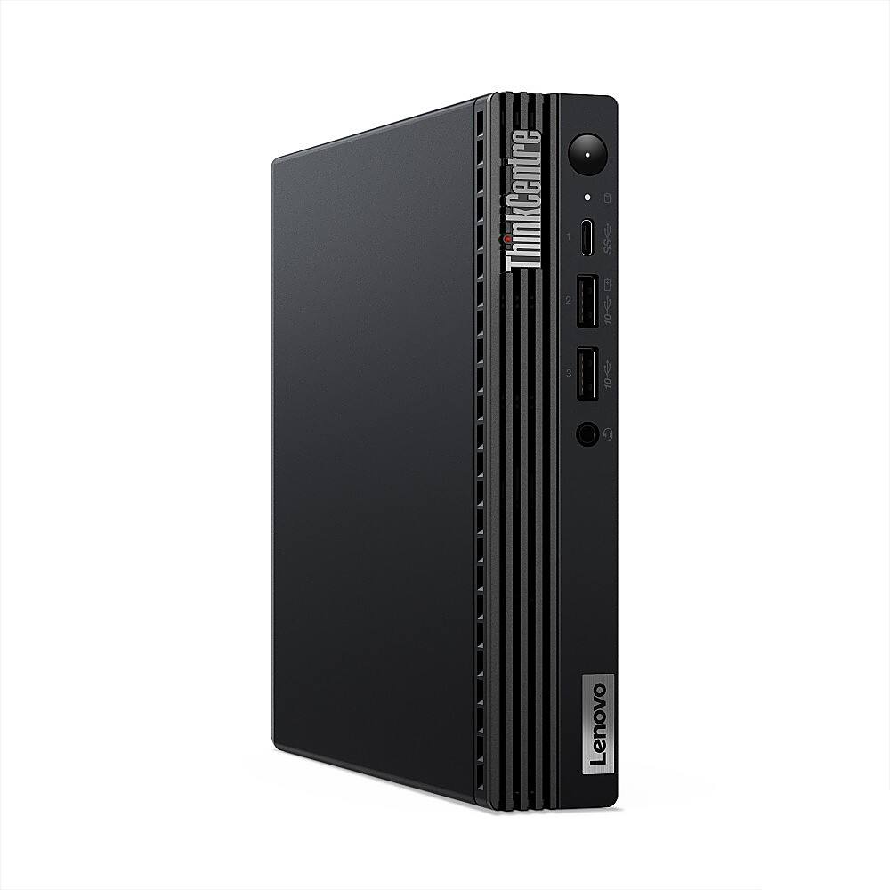 Best Buy Lenovo ThinkCentre M70q Gen 4 Desktop Intel Core i5 8GB Memory 256GB SSD Black 12E30003US