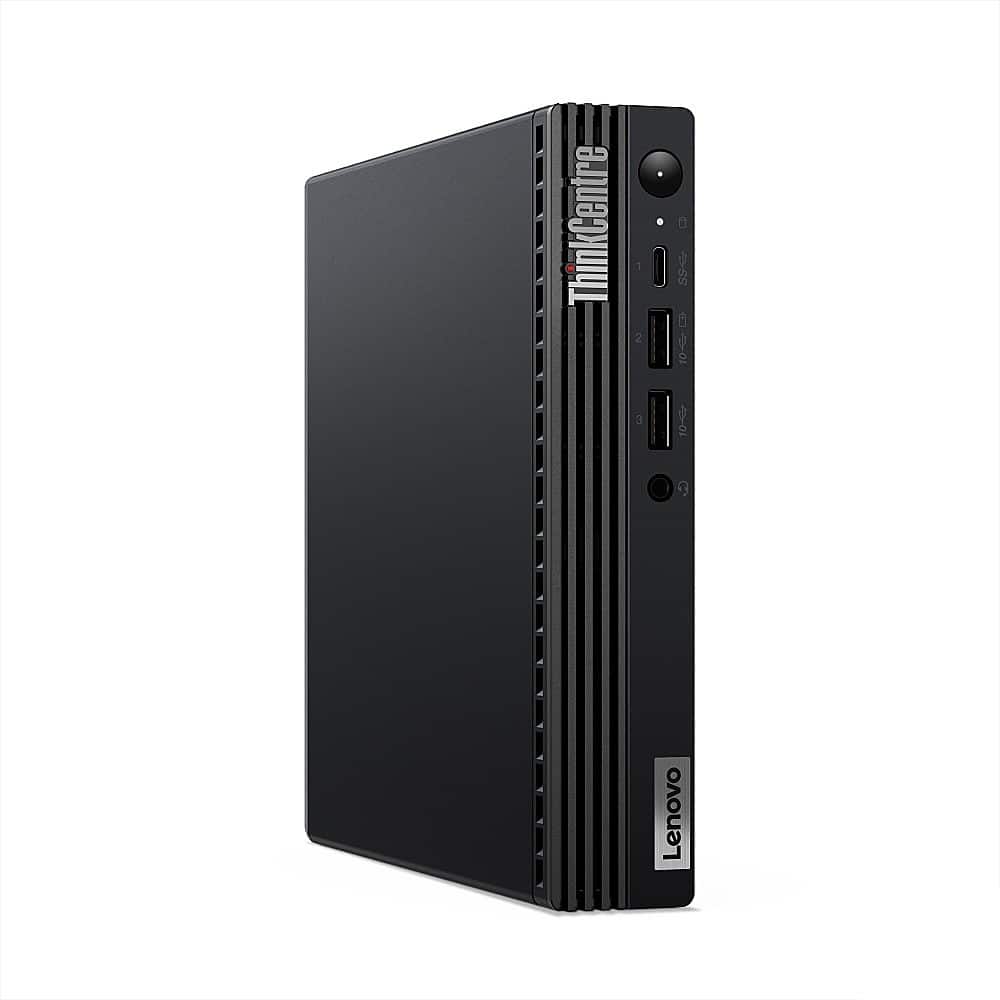 Alt View 4. Lenovo - ThinkCentre M70q Gen 4 Desktop - Intel Core i5 - 16GB Memory - 256GB SSD - Black.