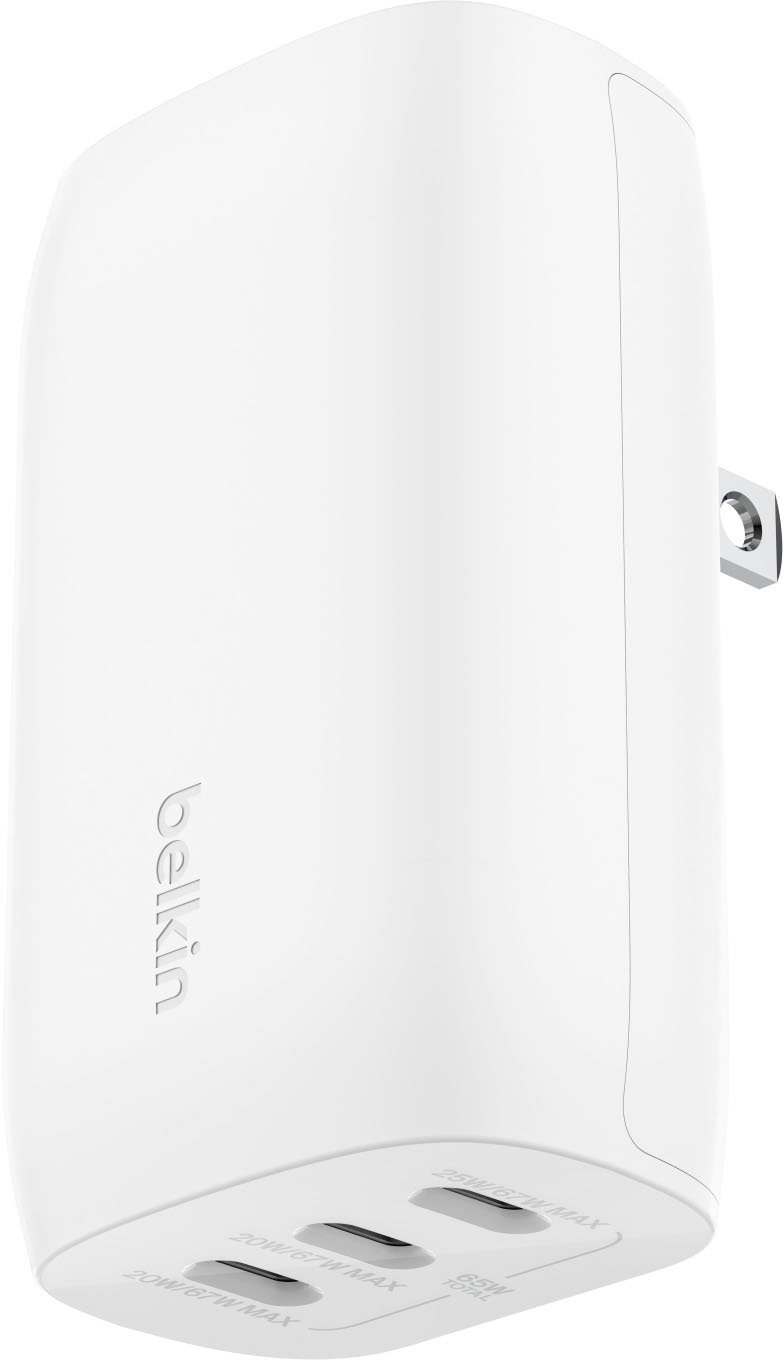 Belkin BoostCharge 3 Port USB-C Wall Charger with PPS 67W