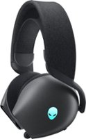 Alienware - Dual Mode Wireless Gaming Headset - AW720H - Dark Side of the Moon - Front_Zoom