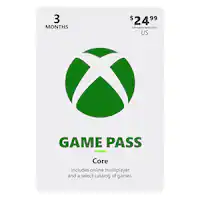 Microsoft - Xbox Game Pass Core 3 Month Subscription - Front_Zoom