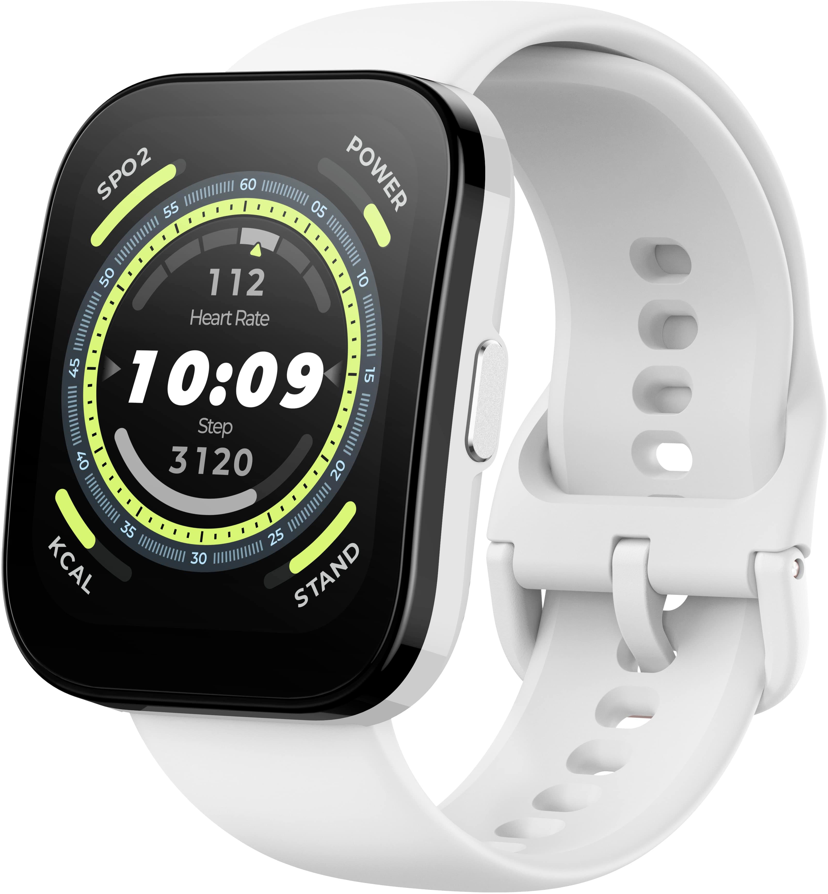Alt View 2. Amazfit - Bip 5 Smartwatch 49mm Polycarbonate Plastic - Cream.