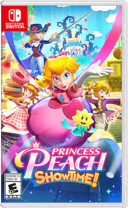 Front. Nintendo - Princess Peach: Showtime!. - E10+ (Everyone 10+)