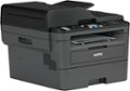 Angle Zoom. Brother - MFC-L2717DW Wireless Black-and-White All-in-One Laser Printer with up to 500 Pages of Bonus Toner Included - Black.