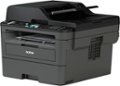 Left Zoom. Brother - MFC-L2717DW Wireless Black-and-White All-in-One Laser Printer with up to 500 Pages of Bonus Toner Included - Black.