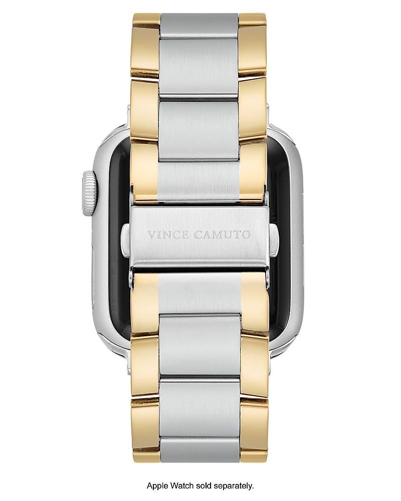 Vince / Best Camuto Link Gold Silver (49mm) WITHit Band Apple Steel Men\'s Stainless - 56403VRP Watch 2 42/44/45/Ultra/Ultra Buy for