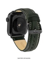 WITHit - Men's Smooth Leather Band for Apple Watch 42/44/45/Ultra/Ultra 2 (49mm) - Green - Angle_Zoom