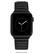 Angle. Vince Camuto - Men's Leather Band with Stitching Accents for Apple Watch 42/44/45/Ultra/Ultra 2 (49mm) - Dark Gray.