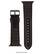 Left. Vince Camuto - Men's Leather Band with Stitching Accents for Apple Watch 42/44/45/Ultra/Ultra 2 (49mm) - Dark Gray.