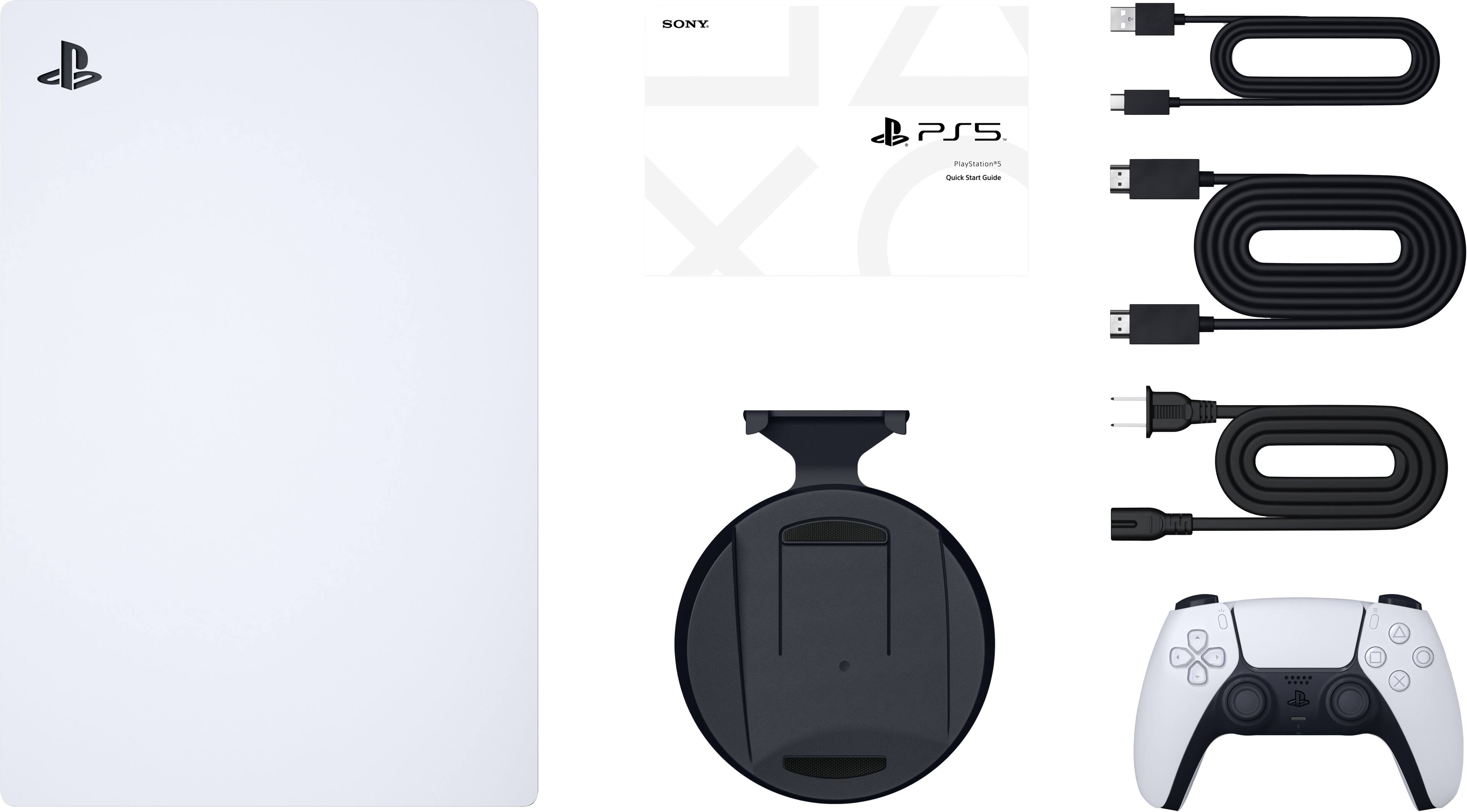 Alt View 11. Sony - PlayStation 5 Console – Marvel’s Spider-Man 2 Bundle (Full Game Download Included) - White.