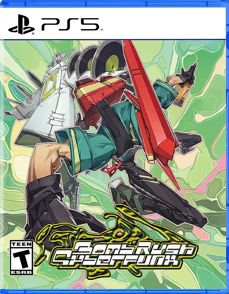 Front. Skybound - Bomb Rush Cyberfunk. - T (Teen 13+)