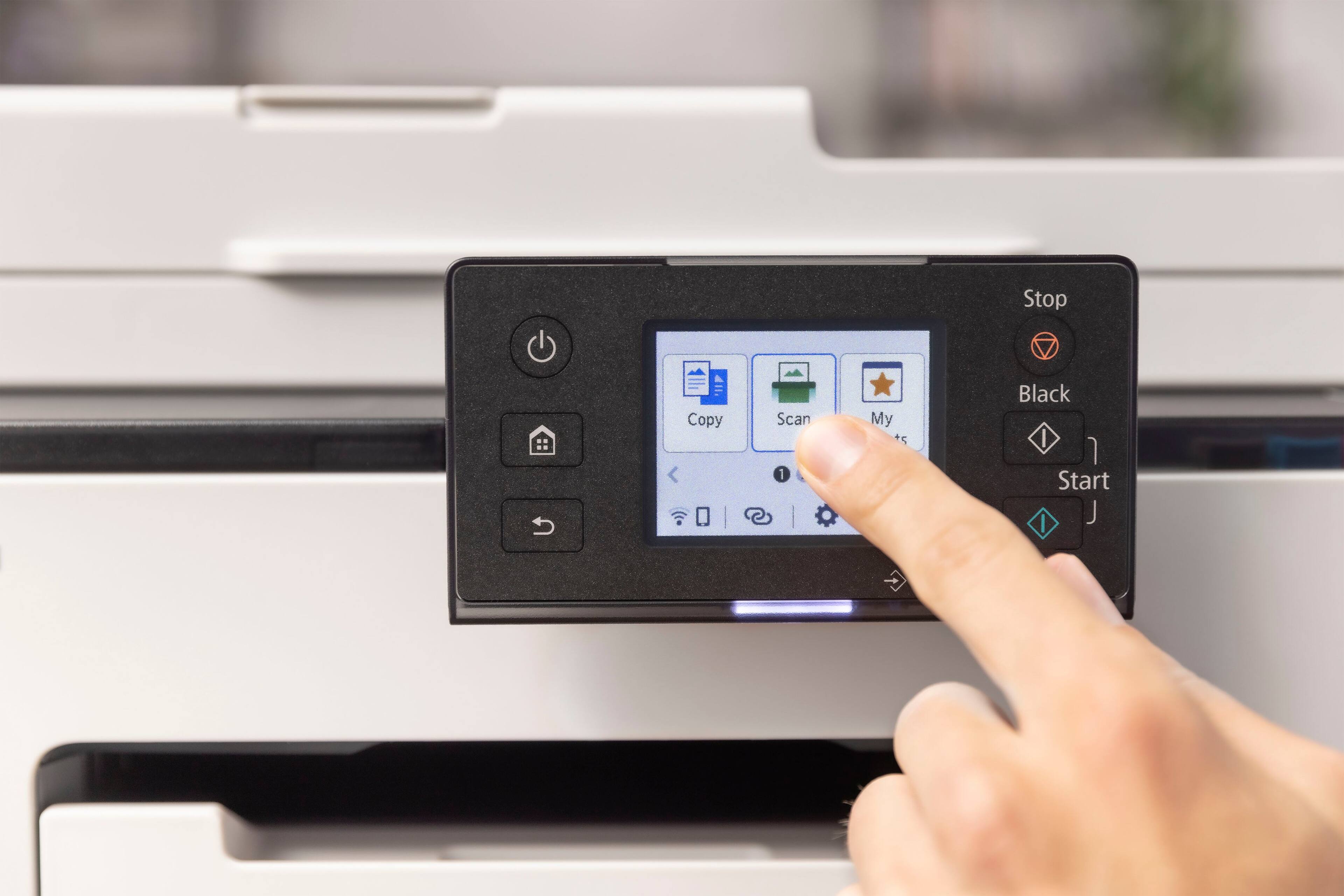 Alt View 15. Canon - MAXIFY GX2020 MegaTank Wireless All-In-One SuperTank Inkjet Printer - White.